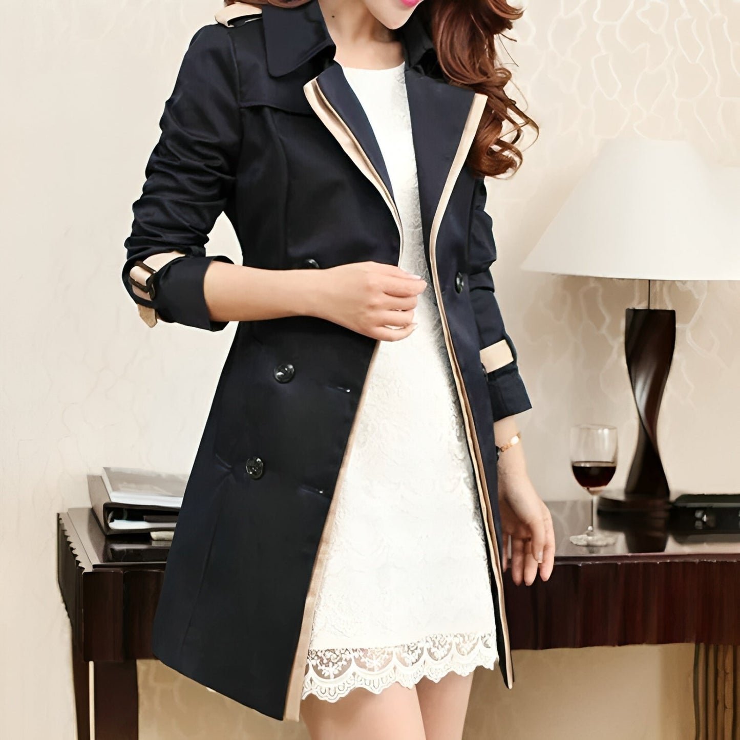 Georgina | Warm trench coat for an elegant look