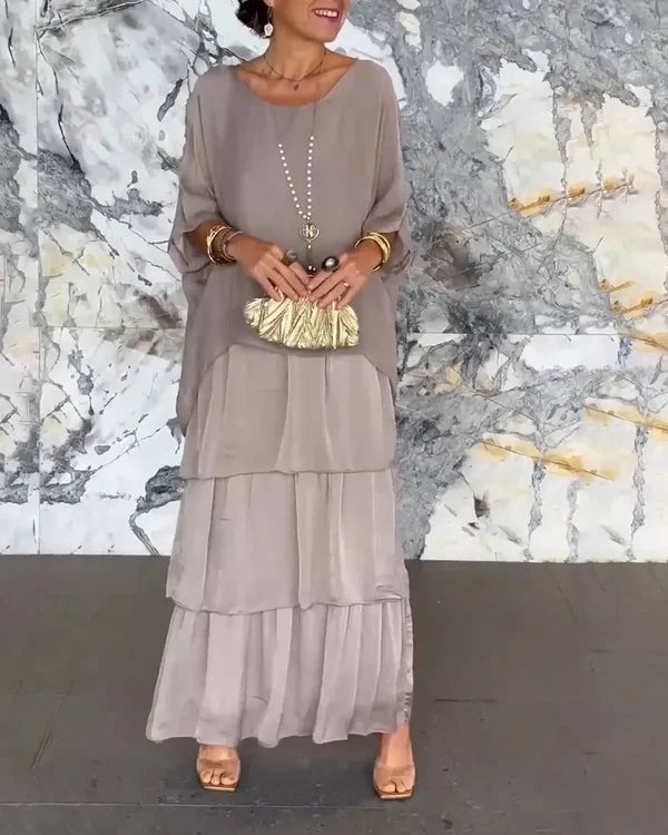 Marta® | Elegant chiffon dress for women