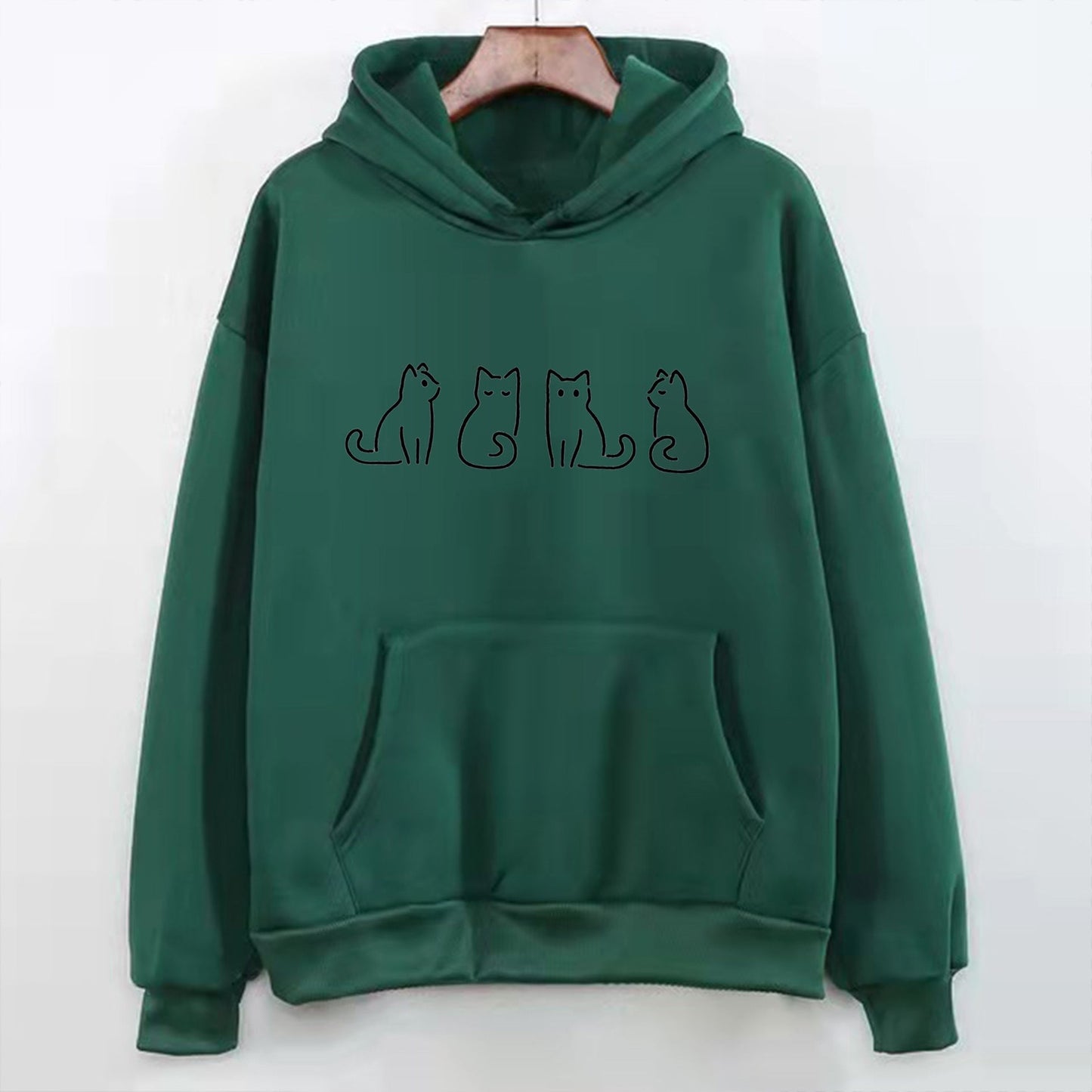 Florencia | Long sleeve casual hoodie