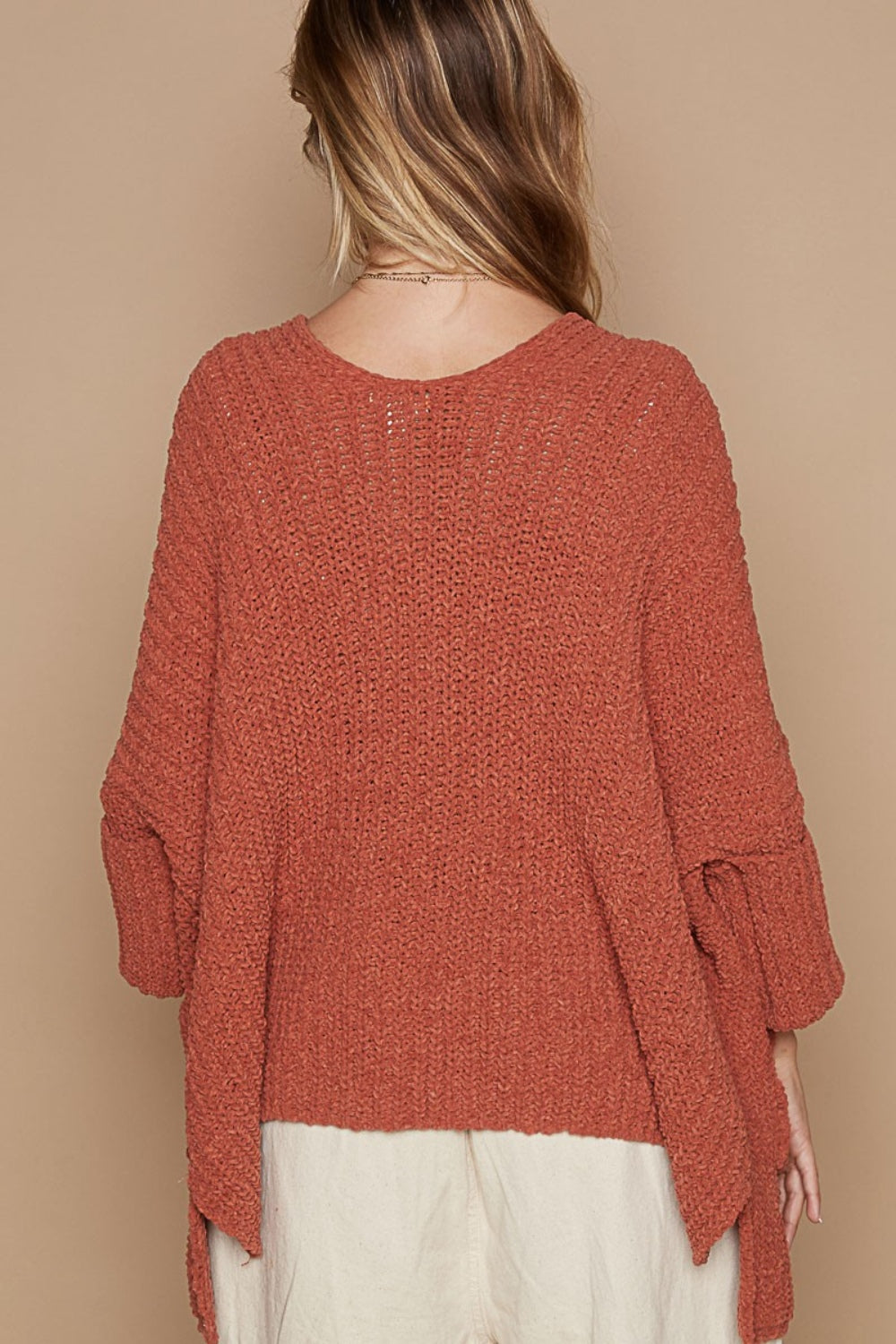 Adriana | Open front sweater cardigan with pockets