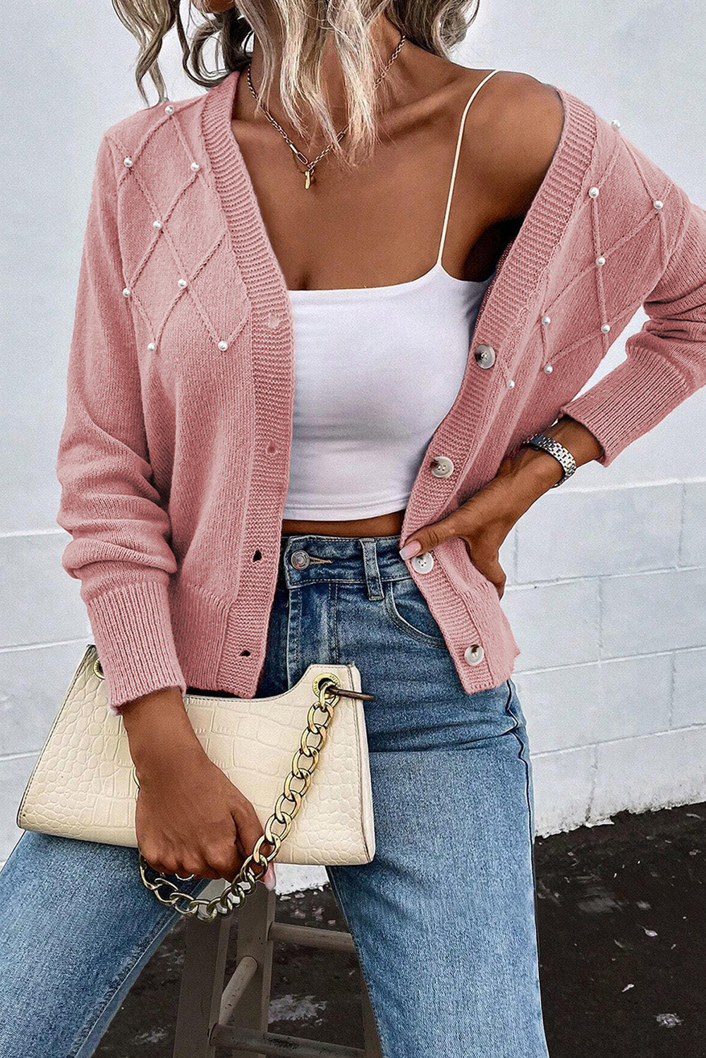 Cecilia | Modern and stylish winter cardigan.