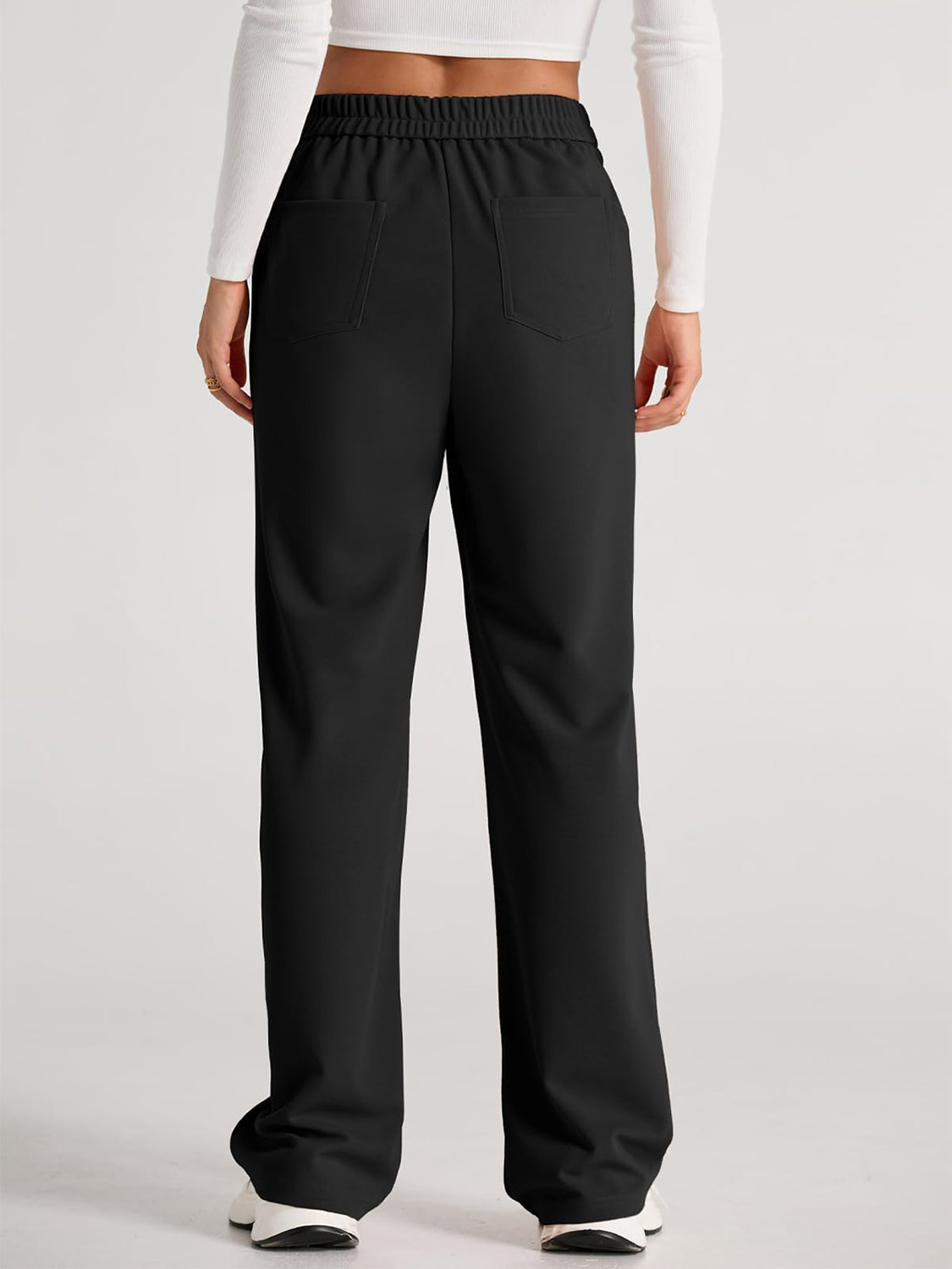 Aurora | Wide-leg, high-waisted trousers