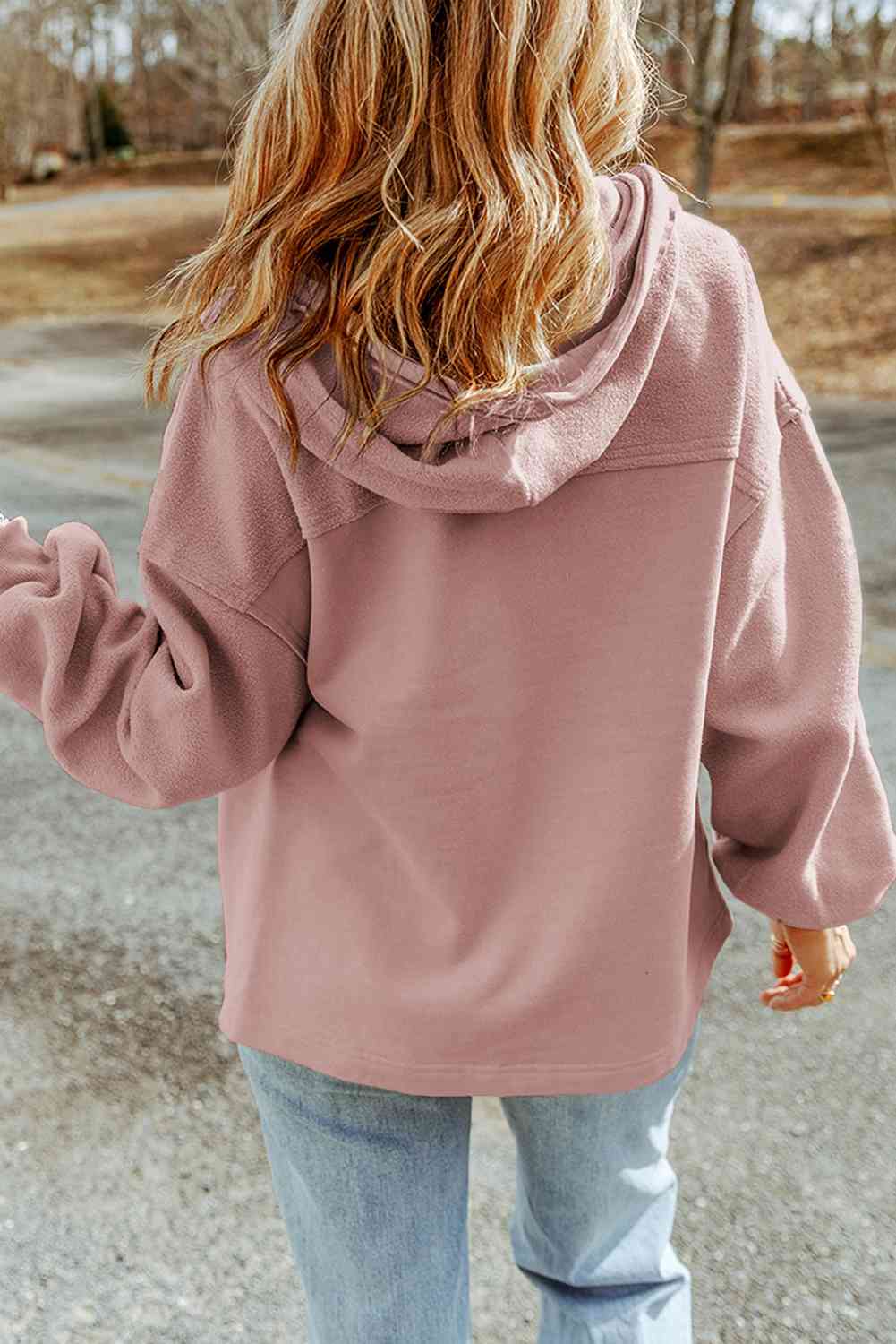 Hana | Jacket with zip, hood and drawstring