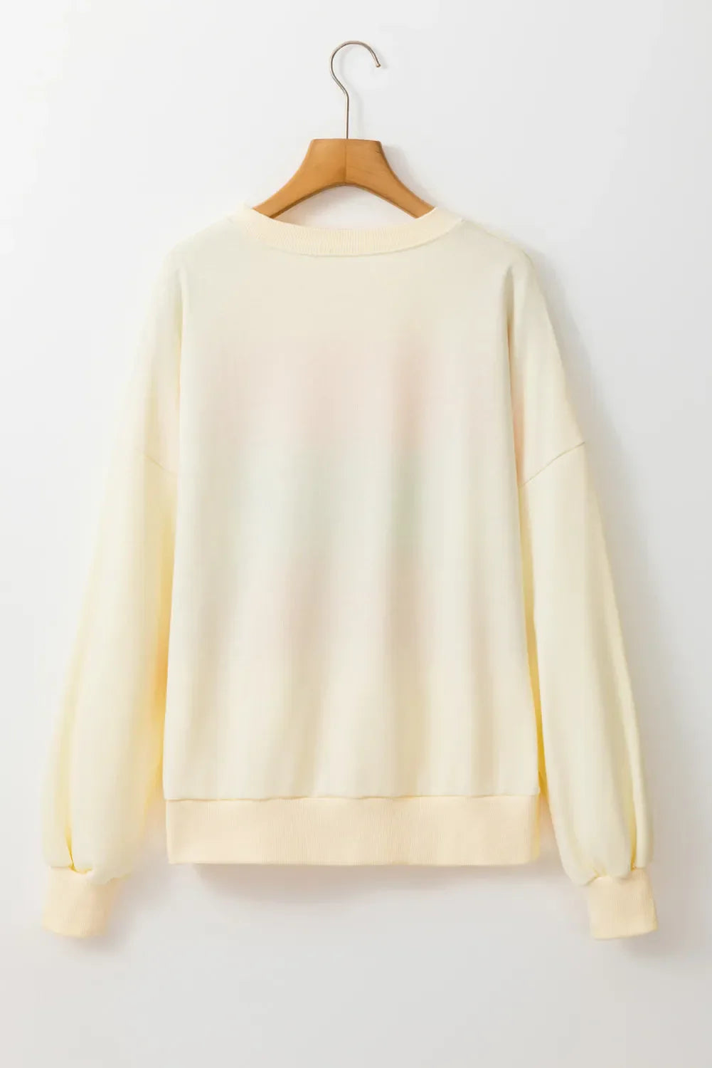 Felisa | Long sleeve sweatshirt with a color block design