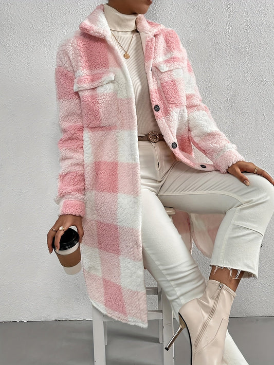 Maureen | Women's Oversized Button-Down Coat