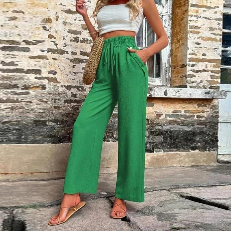 Monica® | High Waisted Casual Pants