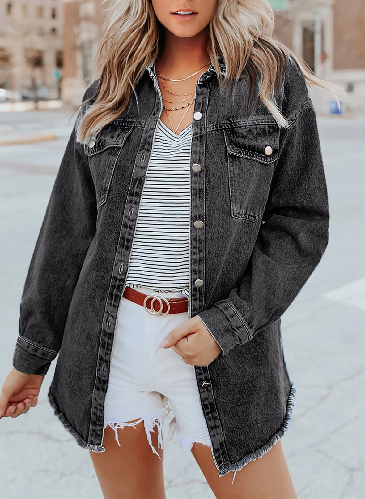Janeth | Make any outfit even funnier with this denim jacket