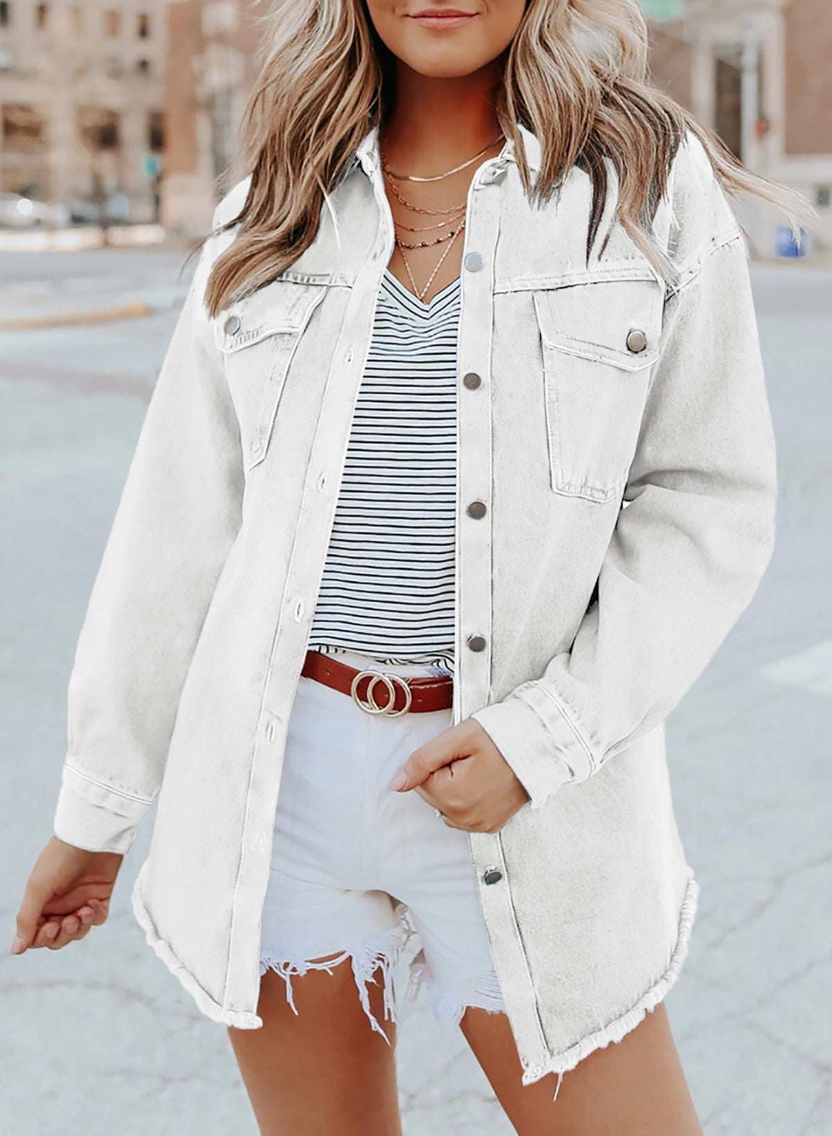 Janeth | Make any outfit even funnier with this denim jacket