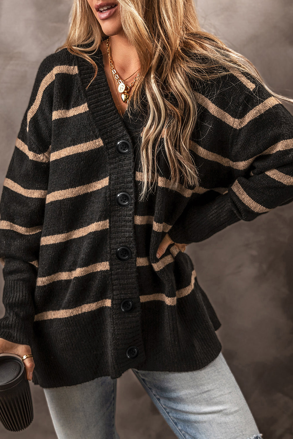 Katherine | Classic and stylish winter cardigan