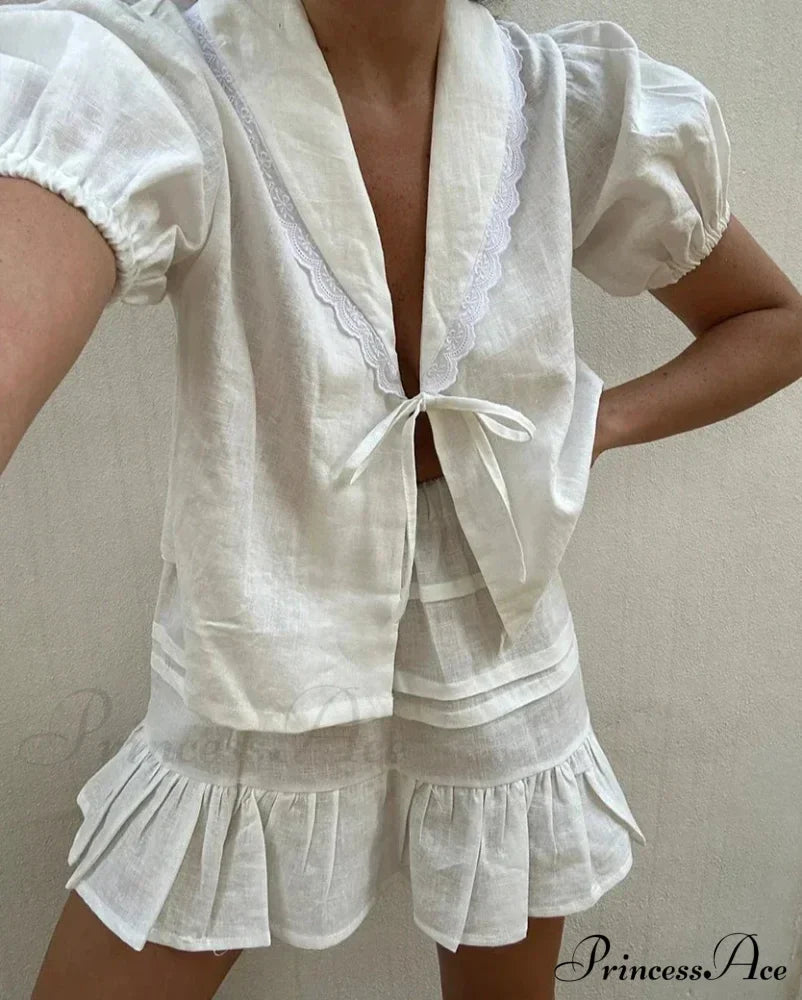 ALISE COTTON Stylish TWO PIECE SET