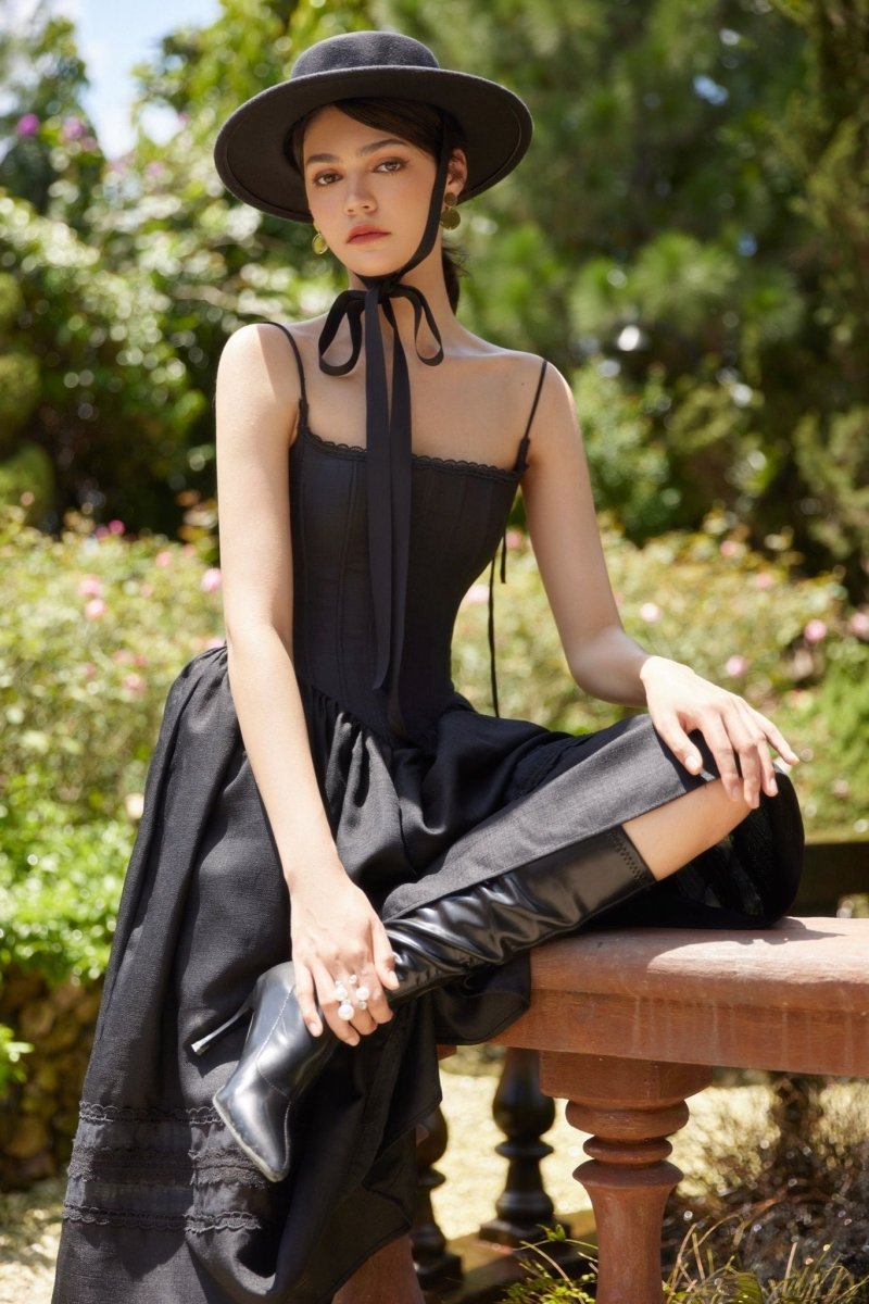 Brenda® | A-Line Midi Slip With Lace Trim