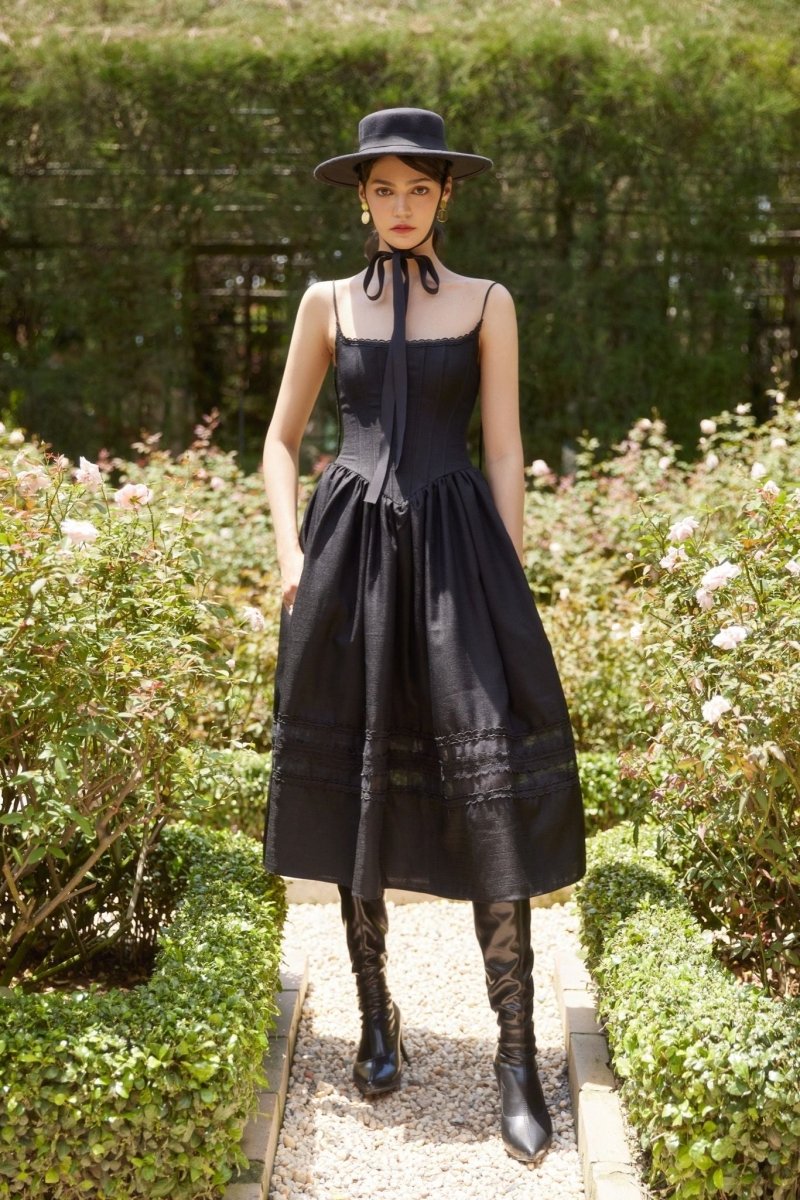 Daniela® | A-Line Midi Slip With Lace Trim