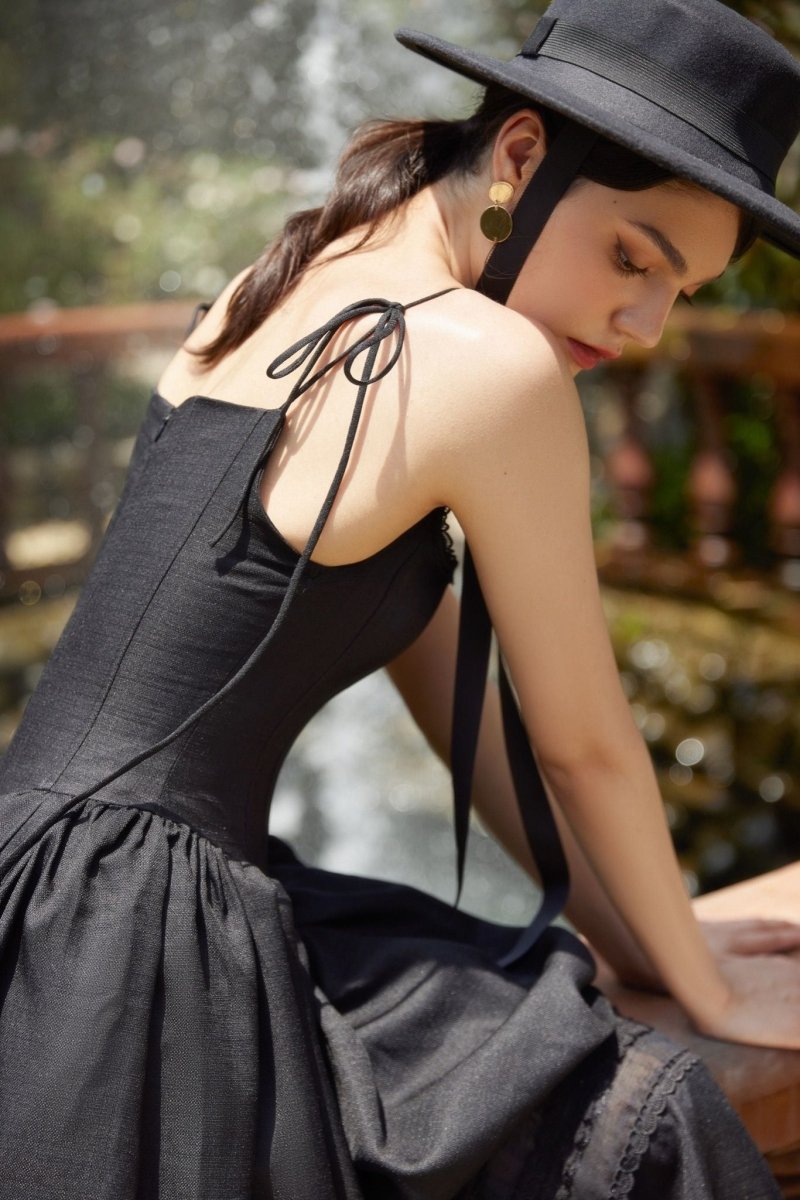 Nuria® | A-Line Midi Slip With Lace Trim