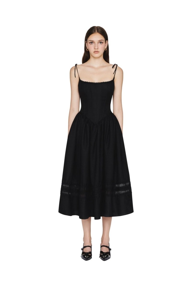 Daniela® | A-Line Midi Slip With Lace Trim