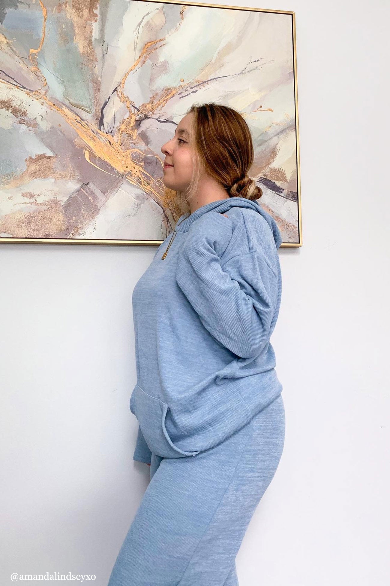 Beatriz | Two-piece plain hoodie