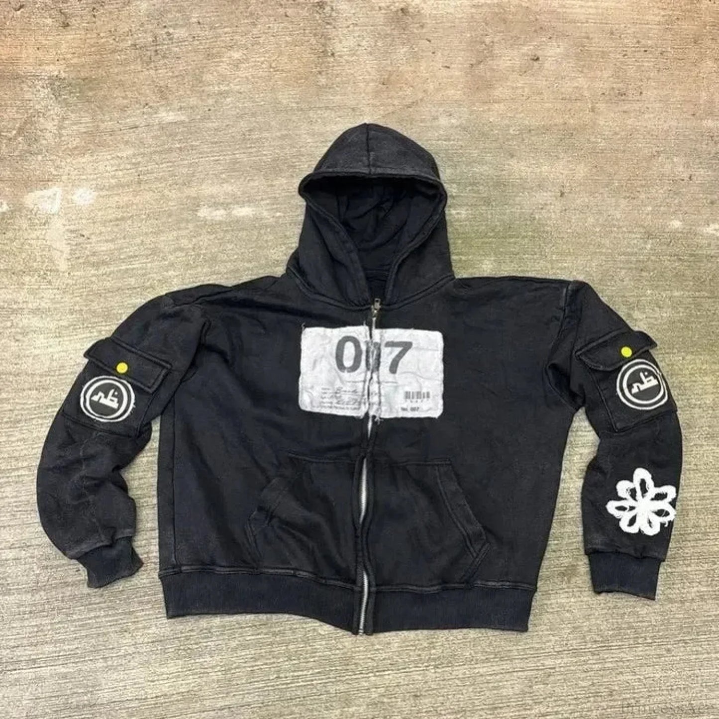 Antique Gothic Flash Diamond Hoodie