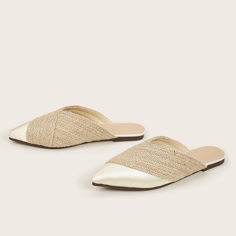 Marlene® | Slippers In Woven Satin