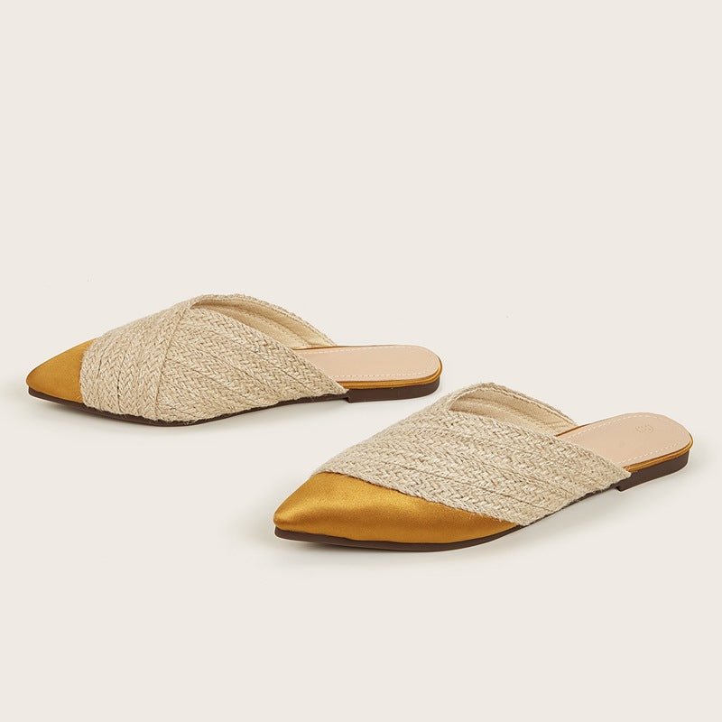 Marlene® | Slippers In Woven Satin