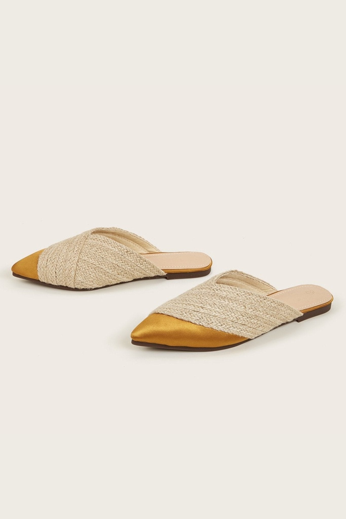 Marlene® | Slippers In Woven Satin
