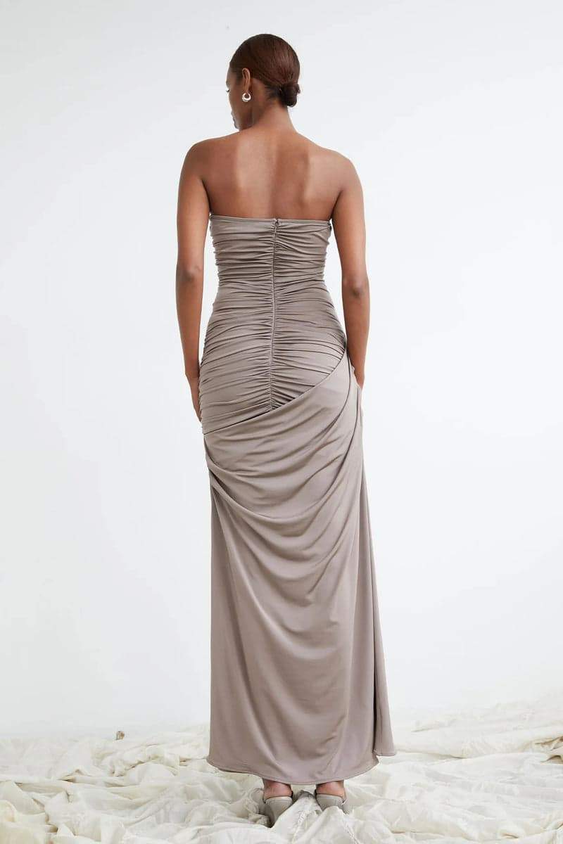 Jenni® | Ruffled V-Neck Maxi Dress