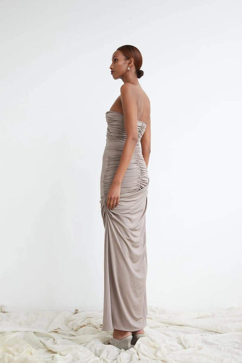 Jenni® | Ruffled V-Neck Maxi Dress