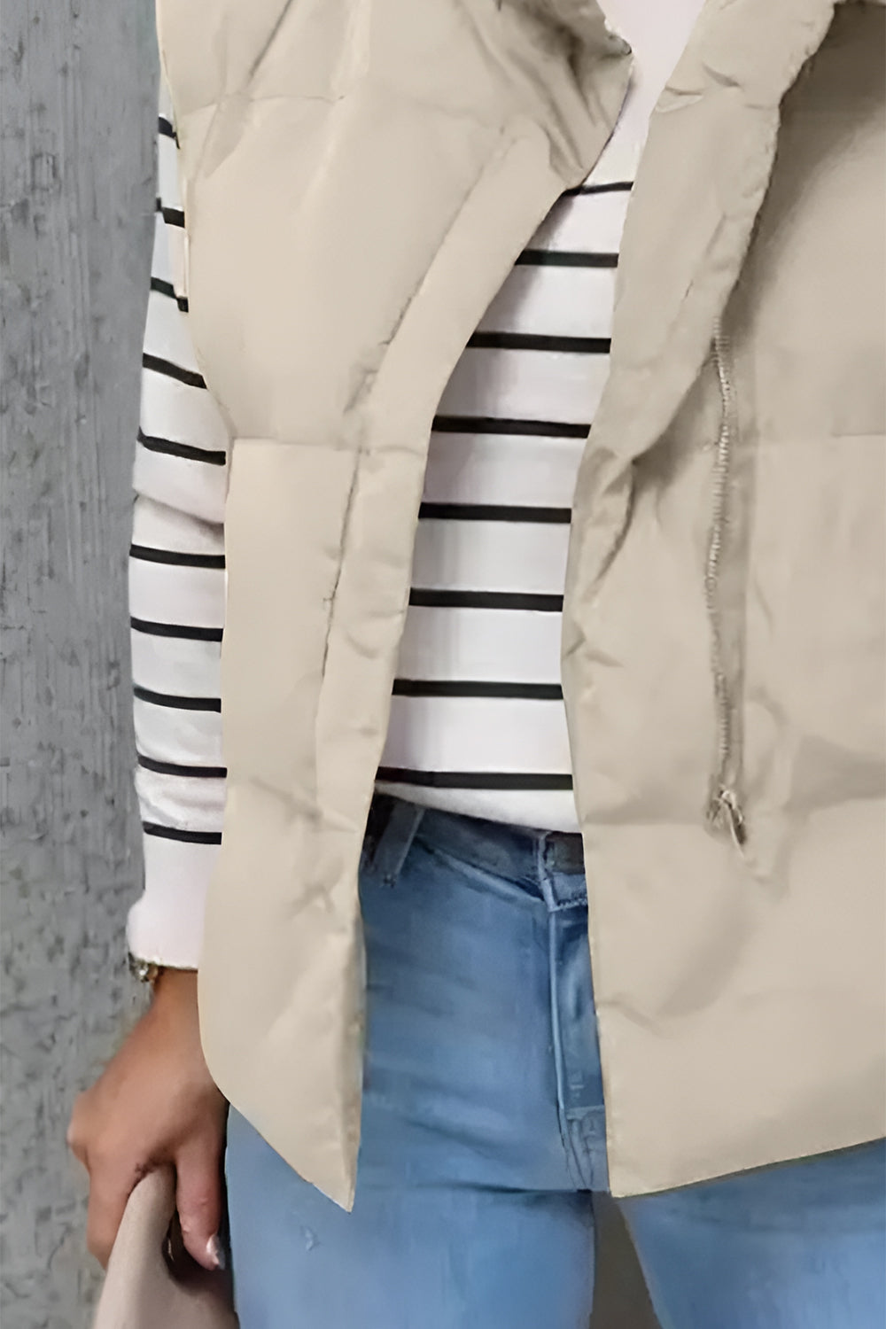 Belén | Vest with zip and pockets