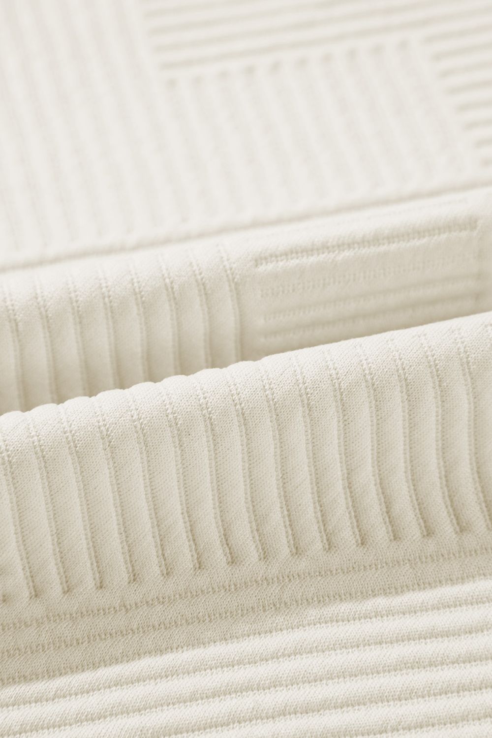 Azucena | Long-sleeved sweatshirt with textured contrast