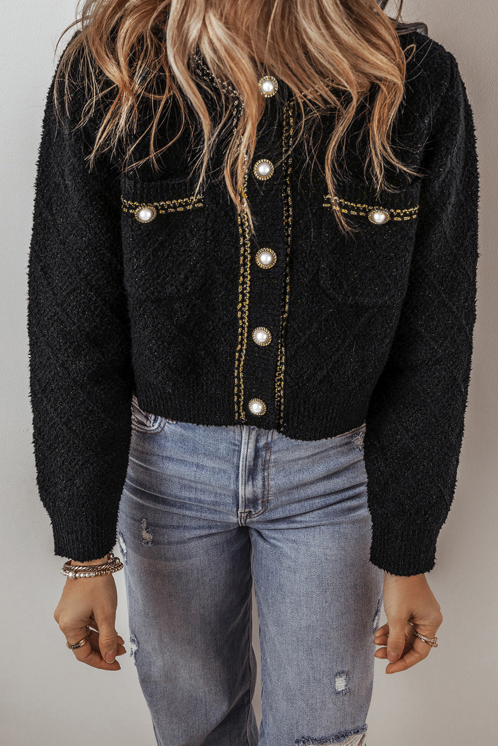 Dominique| Modern and comfortable winter cardigan