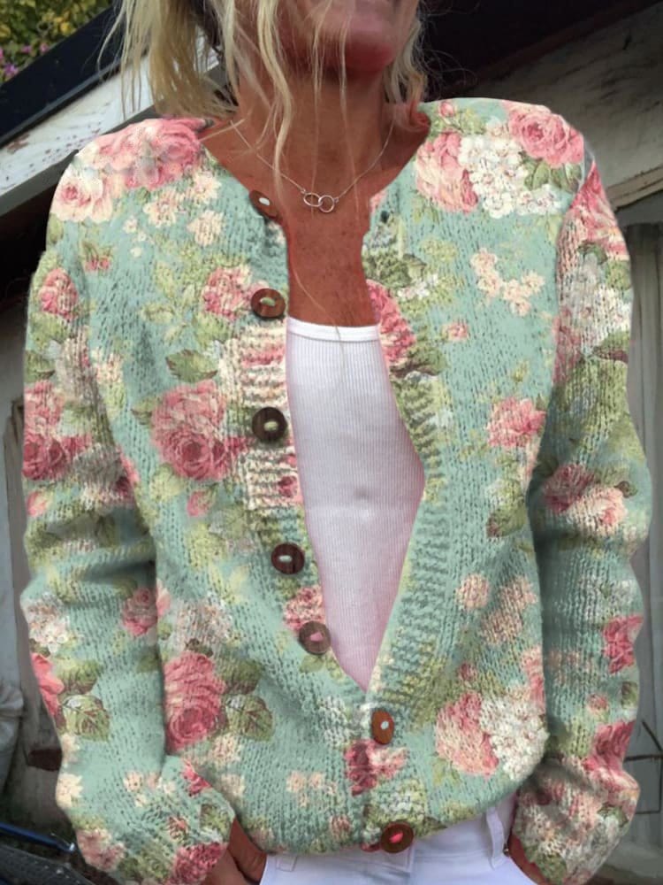 Gina | Floral pattern jacket