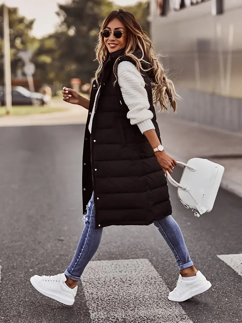 Malena | Warm and comfortable long body warmer