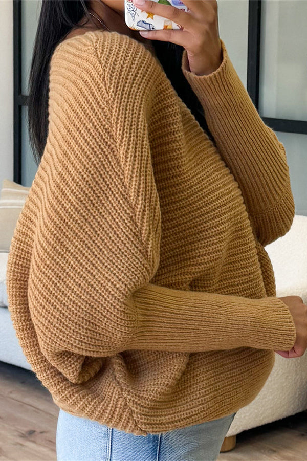 Alicia | Elegant batwing sleeve sweater for women
