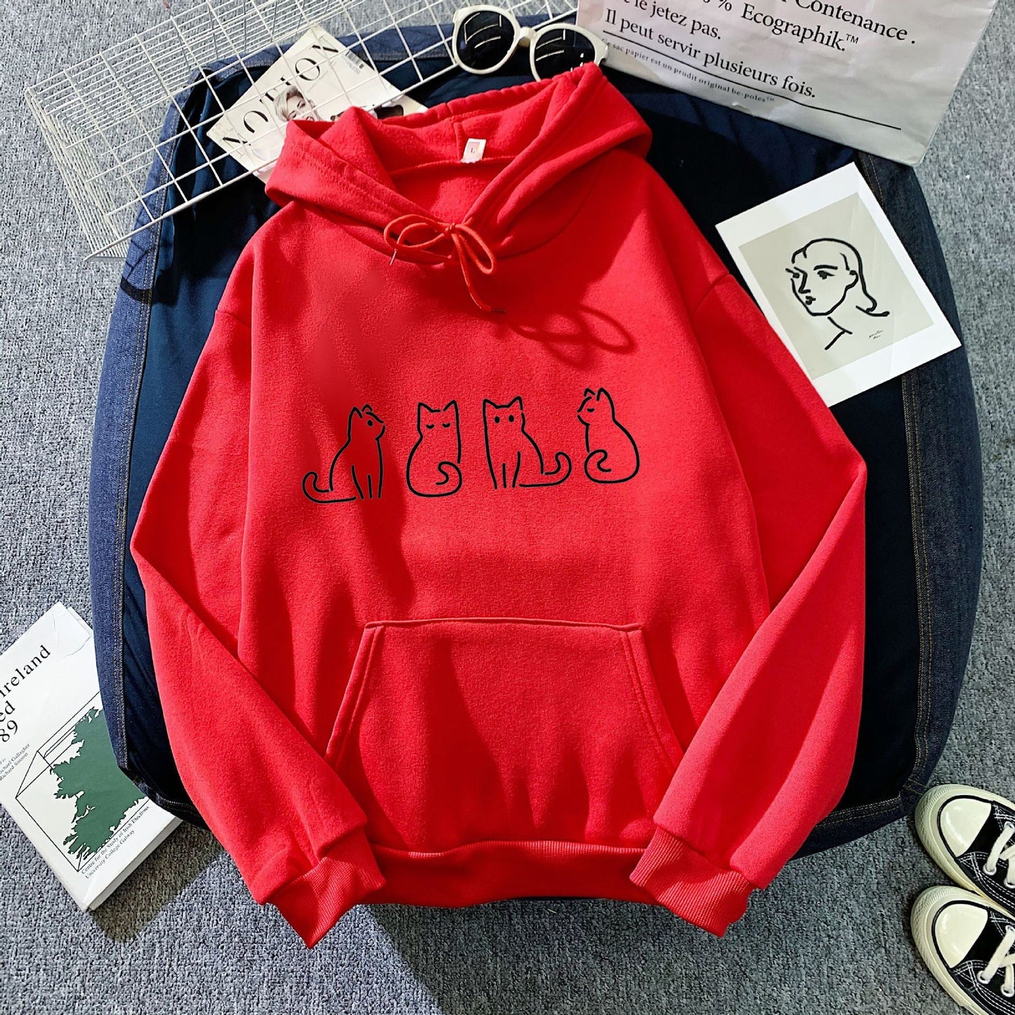 Florencia® | Long sleeve casual hoodie