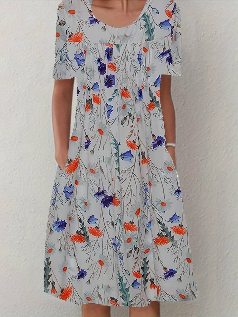 Kerri® | With Ruffles And Floral Pattern