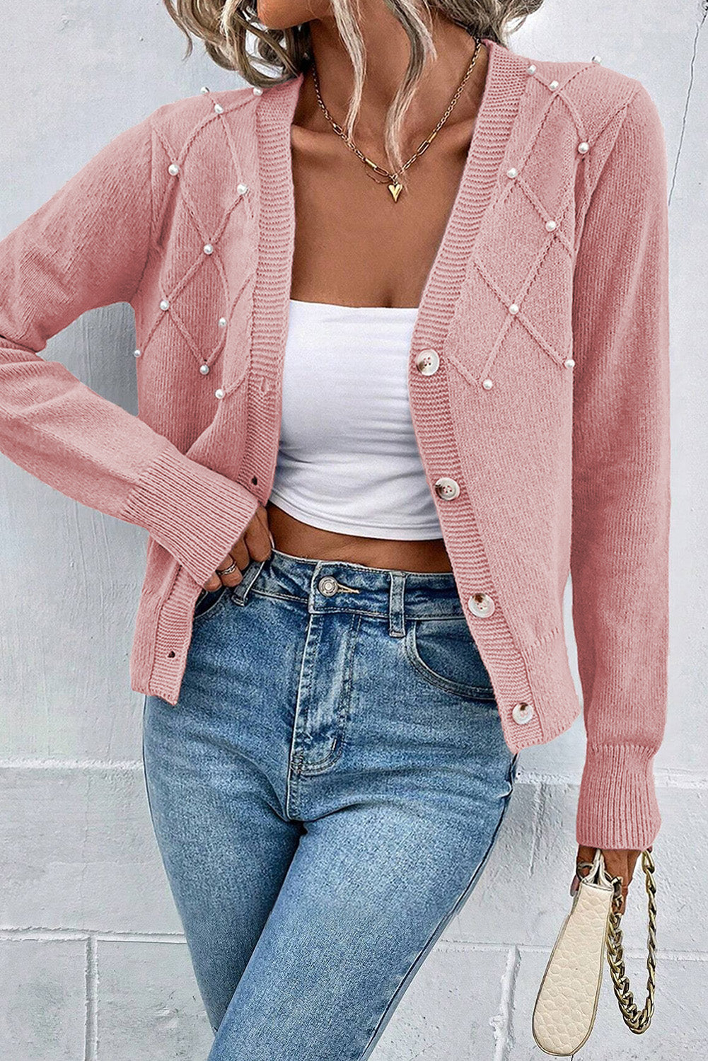 Cecilia | Modern and stylish winter cardigan.