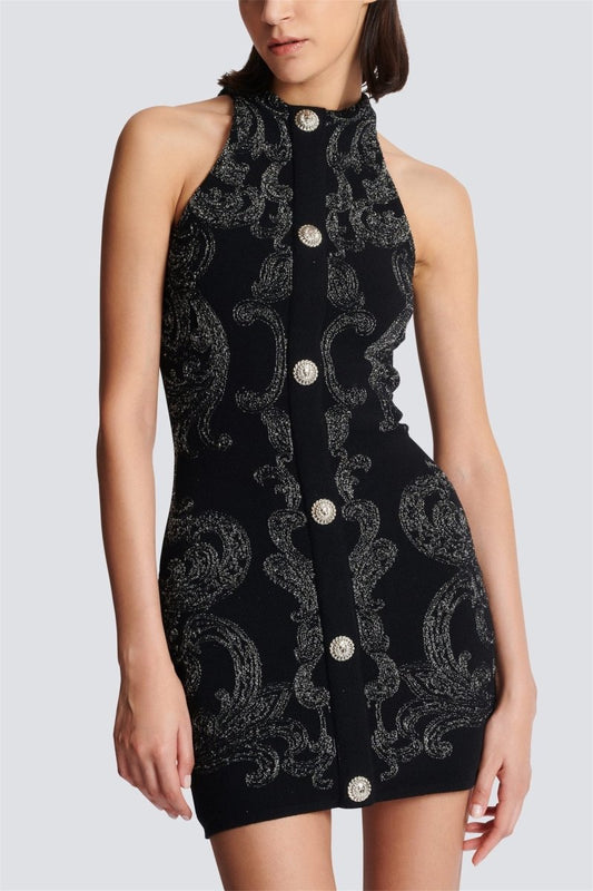 Liliana® | Mini Knit Dress With Print