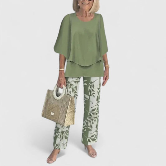 Bella | Women's Relaxed Fit Two-Piece Pant Set