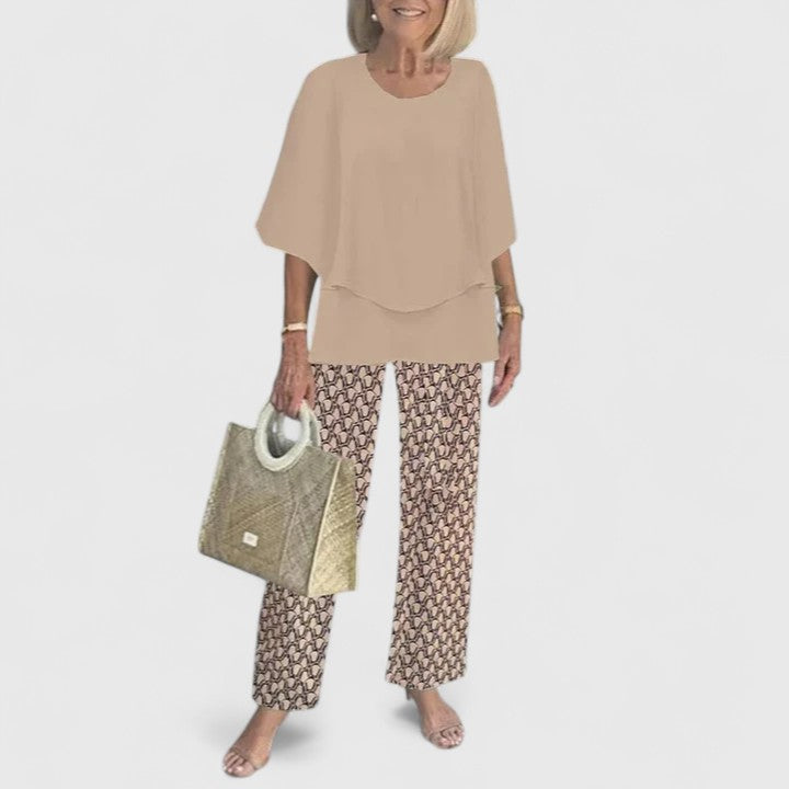 Bella | Women's Relaxed Fit Two-Piece Pant Set