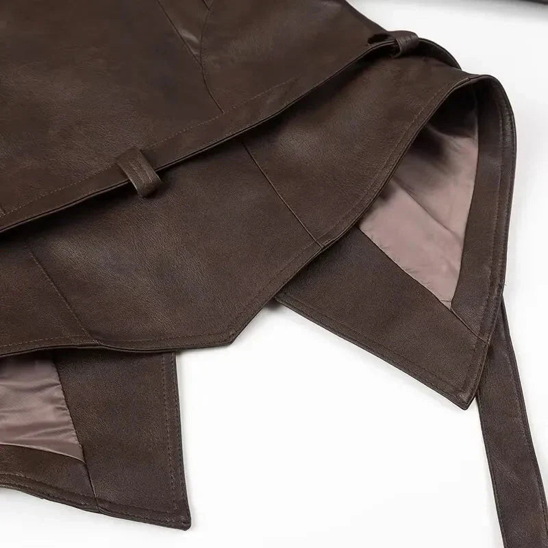 Monica | Vintage V-neck coat