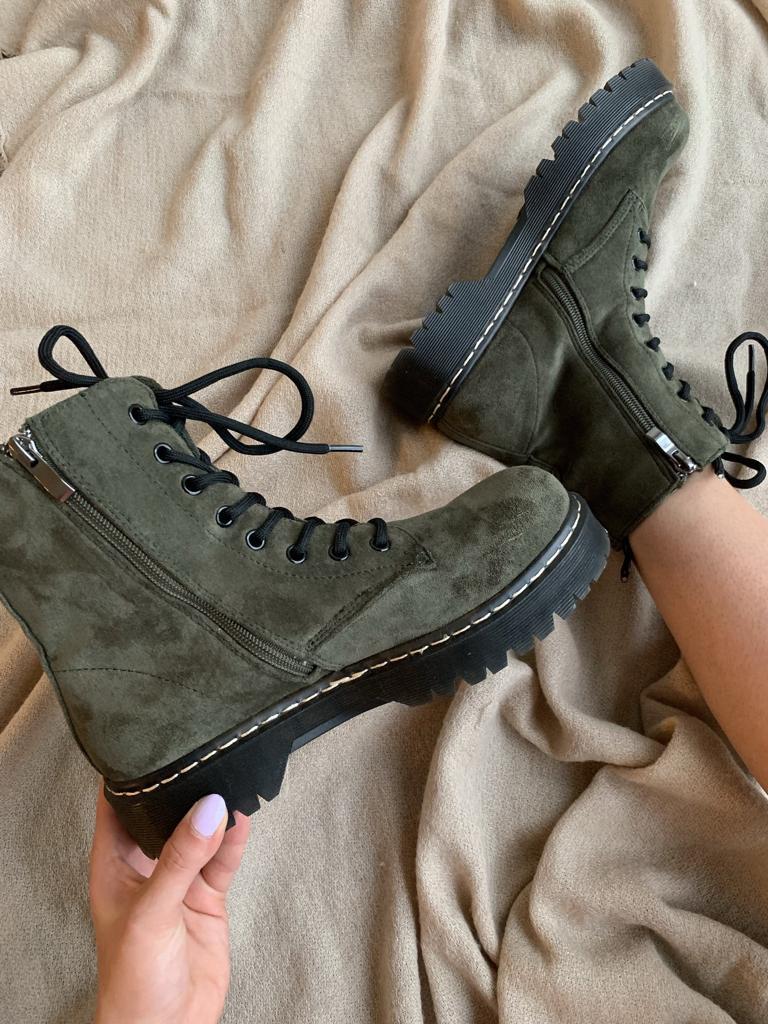 Thalia | Green boots