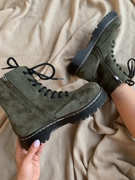 Thalia | Green boots