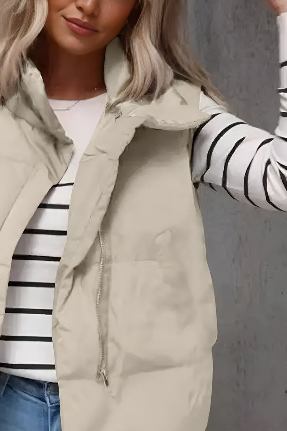 Belén | Vest with zip and pockets