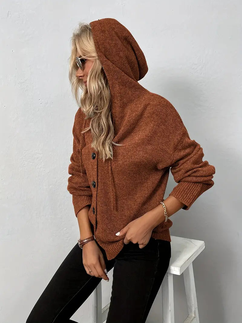 Verónica | Timeless and elegant winter cardigan