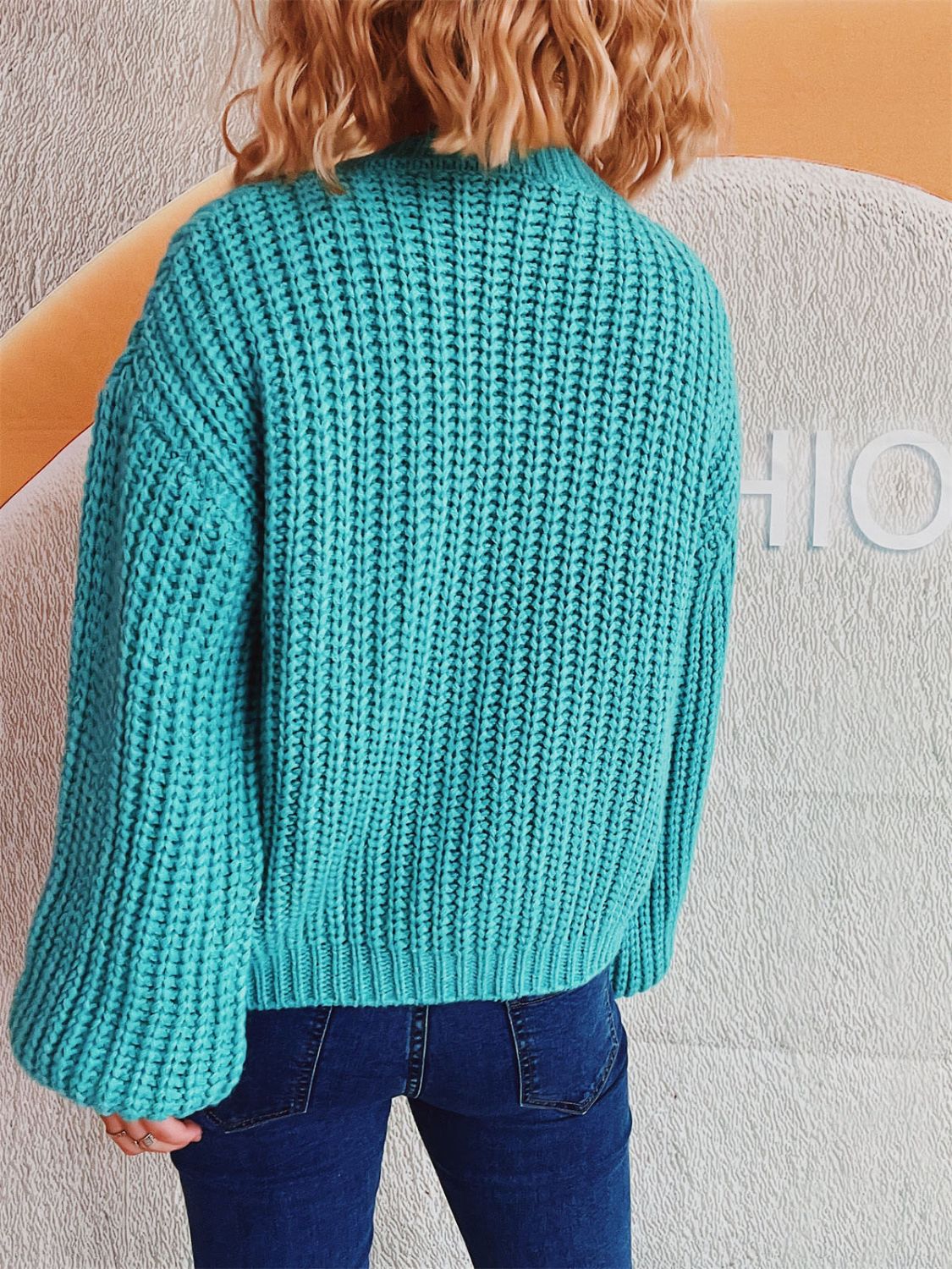Adelheid | Long sleeve cardigan with buttons