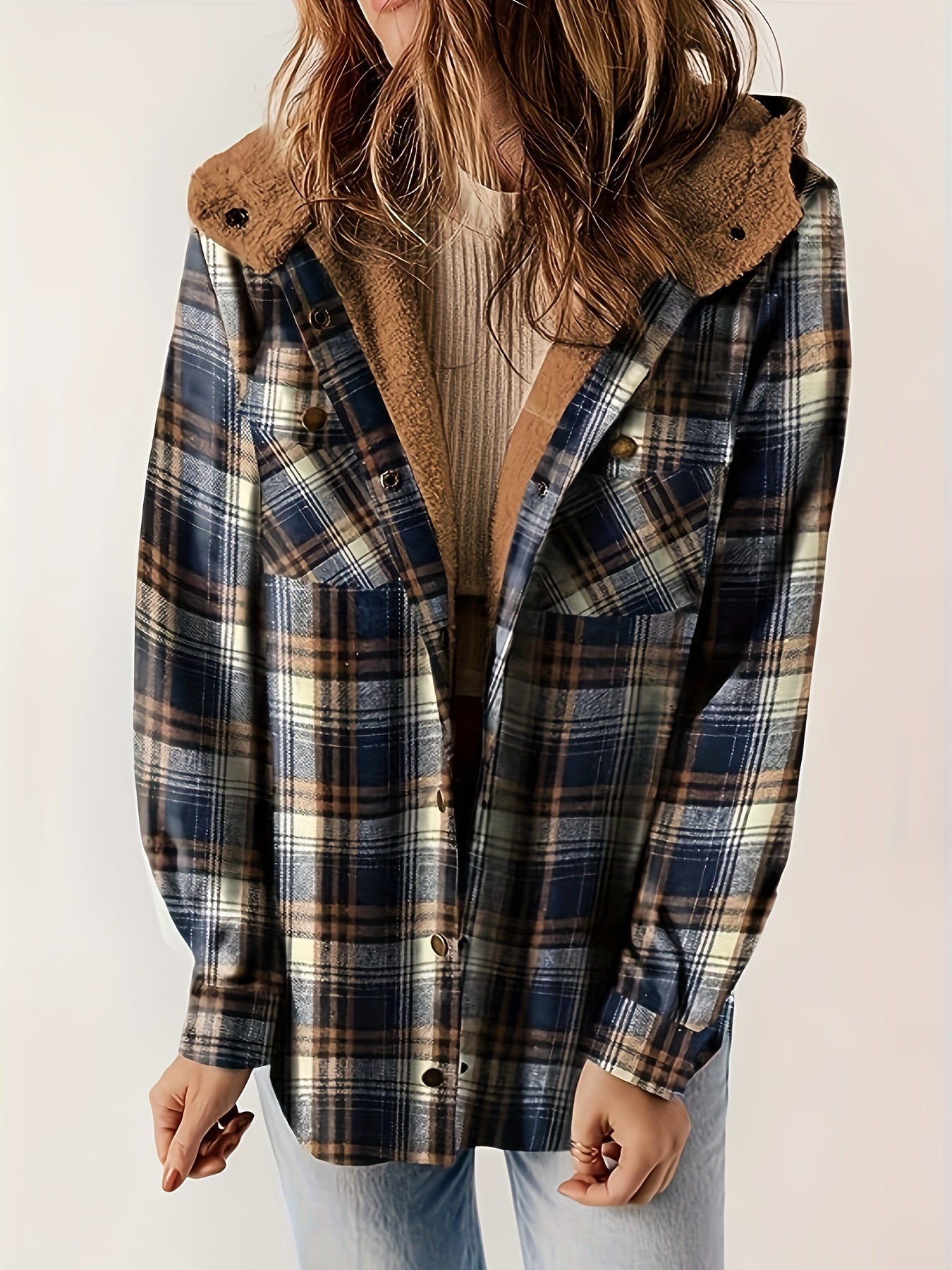 Simona | Checked jacket