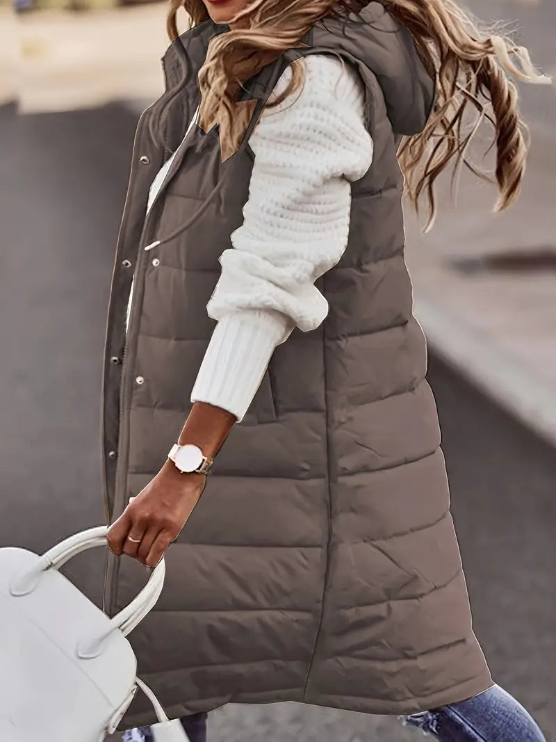 Malena | Warm and comfortable long body warmer