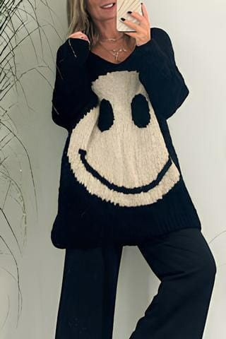 Liset | Smiley sweater for women
