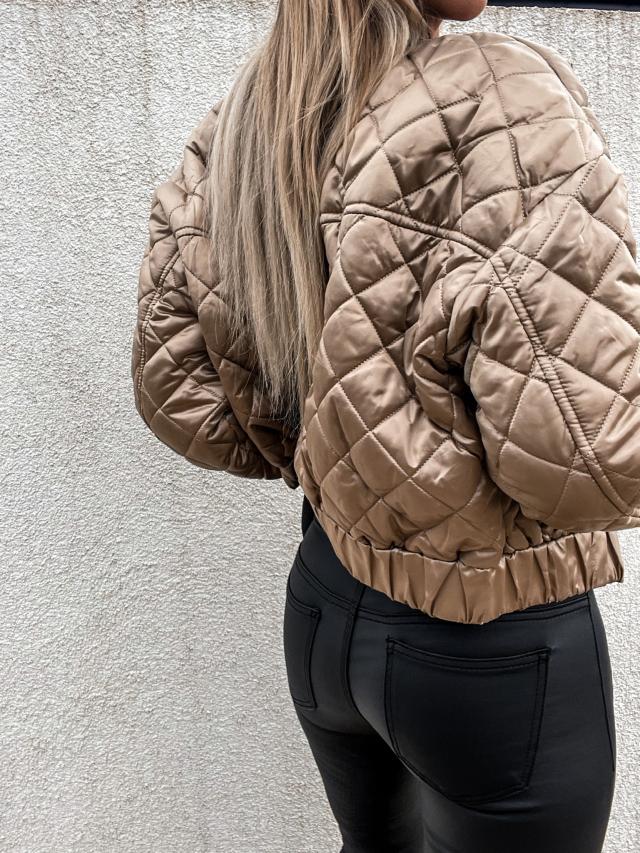 Ramona® | Quilted short puffer jacket