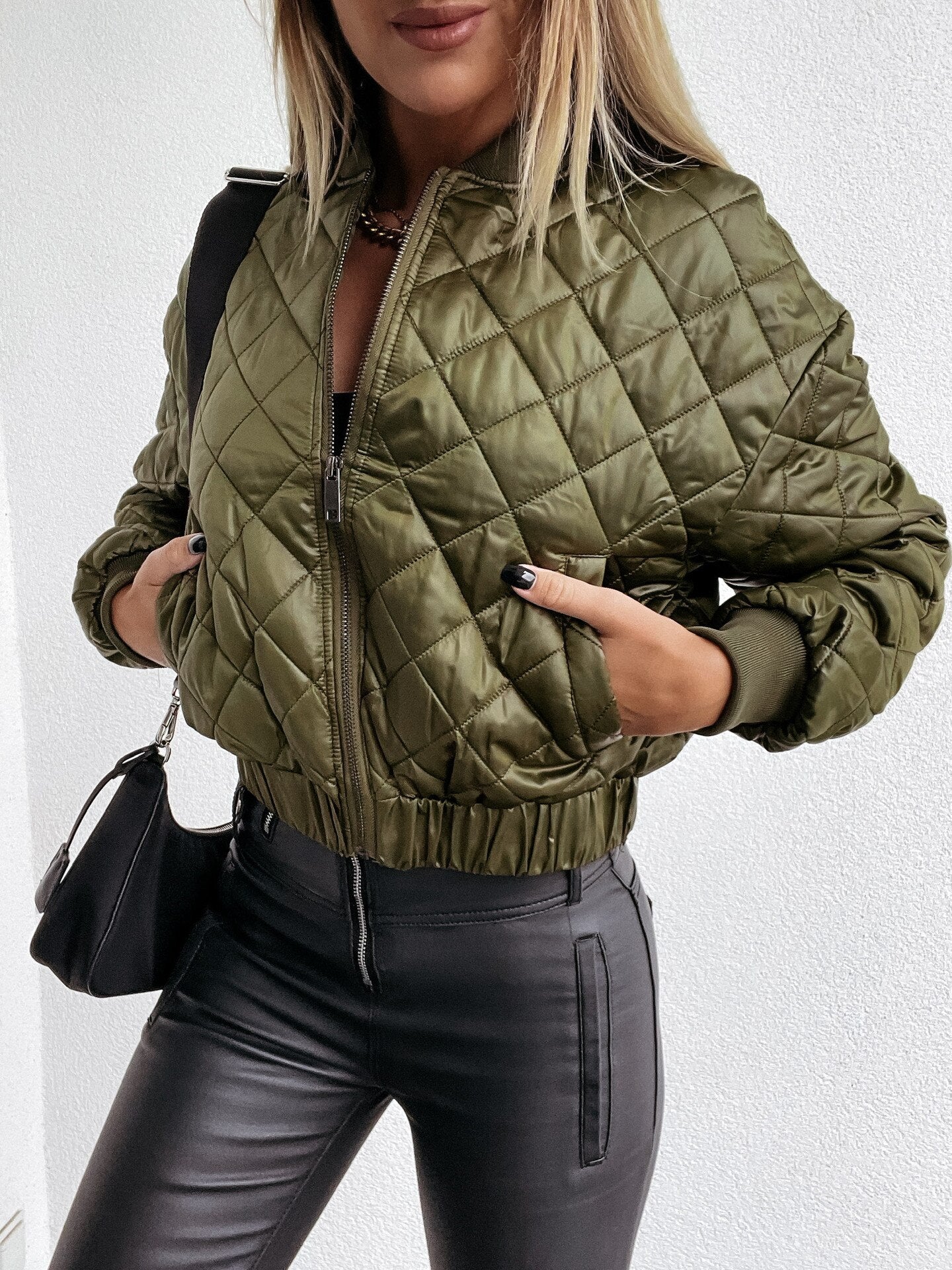 Ramona | Quilted short puffer jacket