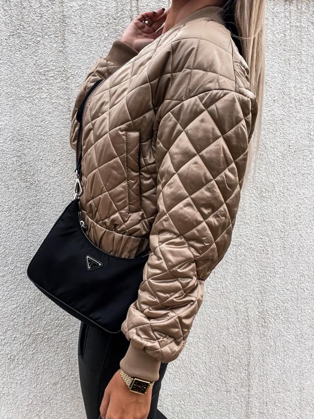 Ramona | Quilted short puffer jacket
