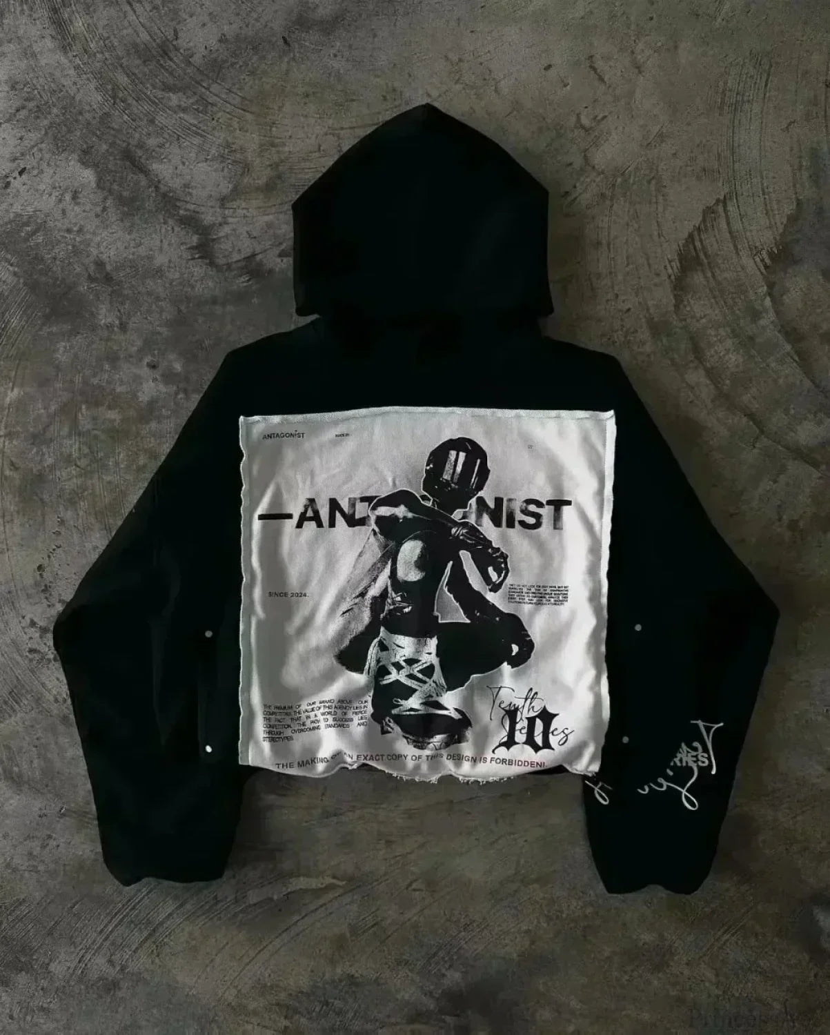 Cartoon Graphic Oversized Hoodie